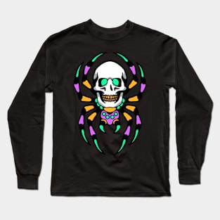 Spider skull Long Sleeve T-Shirt